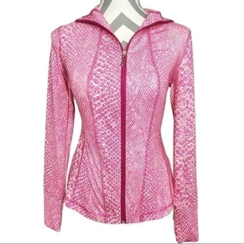 Venus Williams Eleven Pink Snake Print Jacket